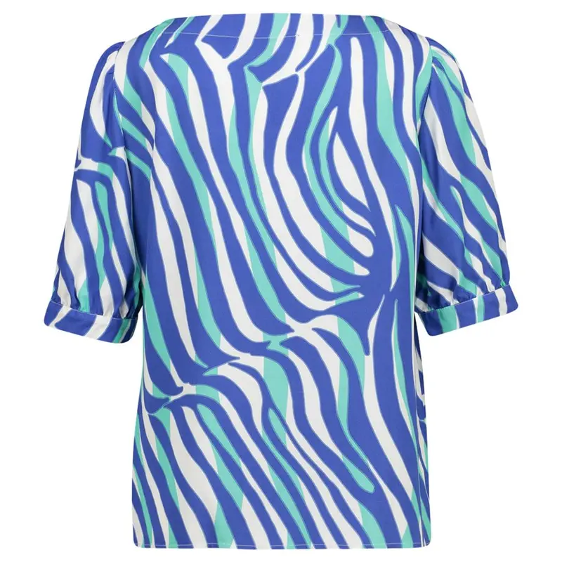 Dames Blouse 21317 Ivy & You KOBALT