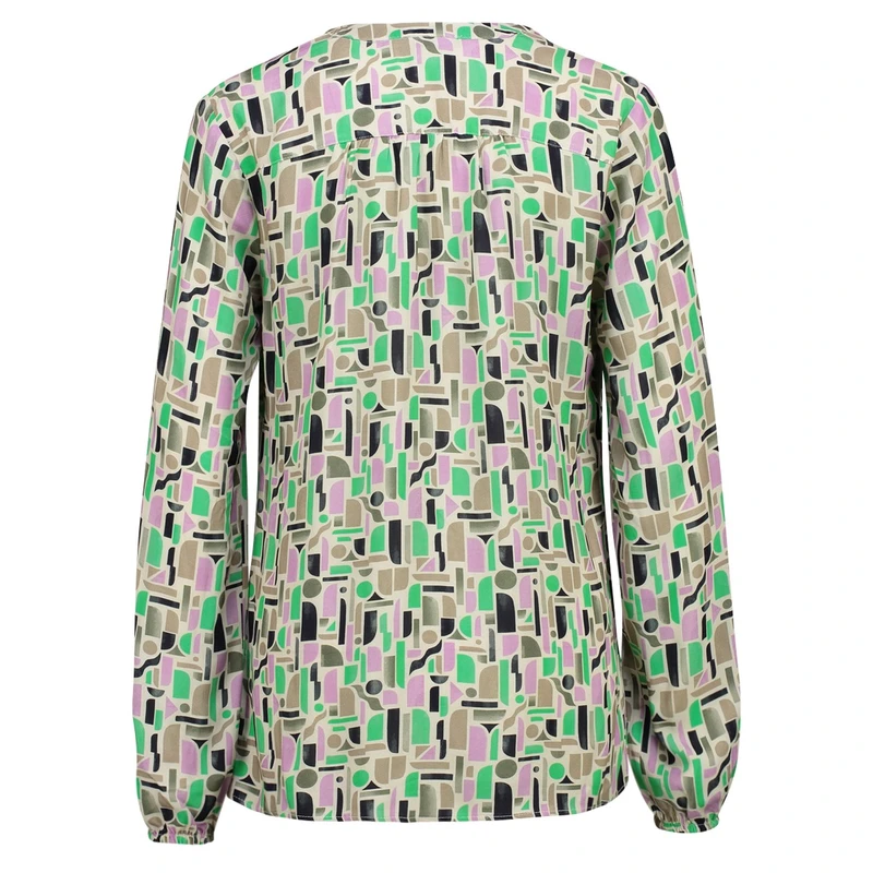 Dames Blouse 23035 Sanne GROEN