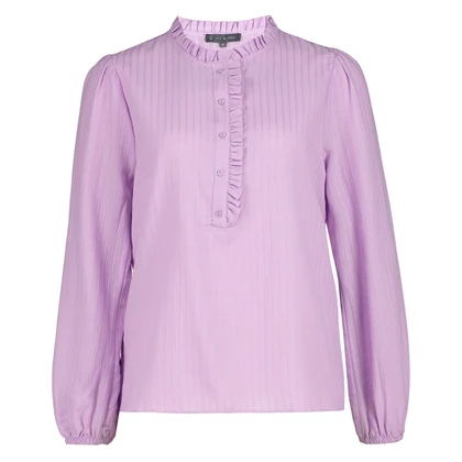 Dames Blouse 23088blouserushes