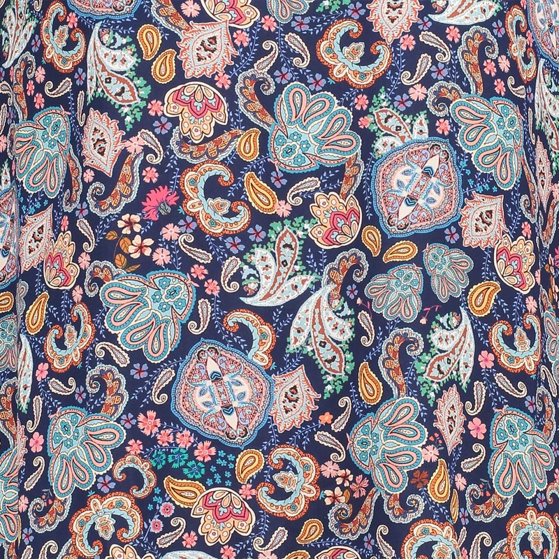 Dames Blouse 23092Blouse paisley Les Copines NAVY