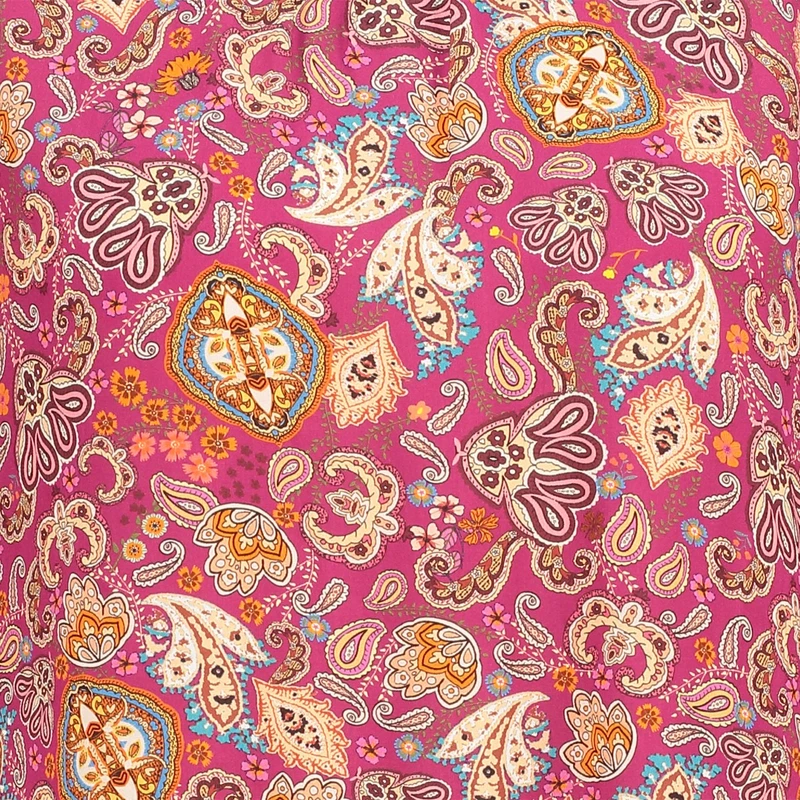 Dames Blouse 23092Blouse paisley Les Copines CASSIS