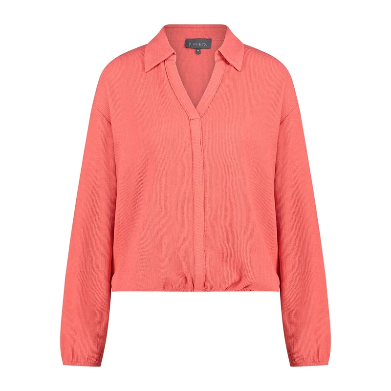 Dames Blouse 23215 Ivy & You KORAAL