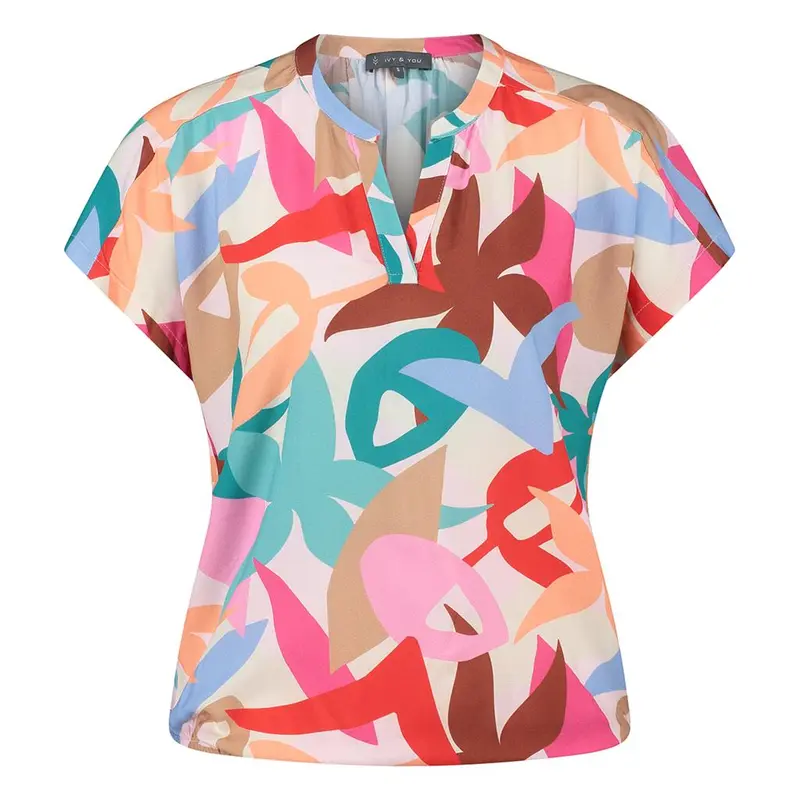 Dames Blouse 24080 Ivy & You FUCHSIA