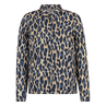 Dames Blouse 25002 blouse panterprint jersey lurex