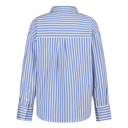 Dames Blouse 25015 blouse streep oversized