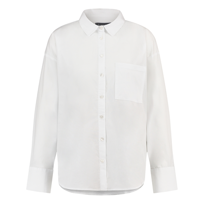 Dames Blouse 25016 blouse uni oversized