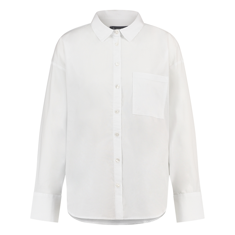 Dames Blouse 25016 blouse uni oversized Ivy & You Wit
