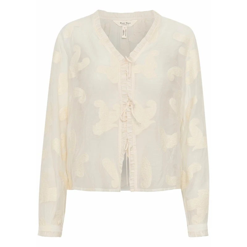Dames Blouse 30309634 Part Two OFF-WHITE