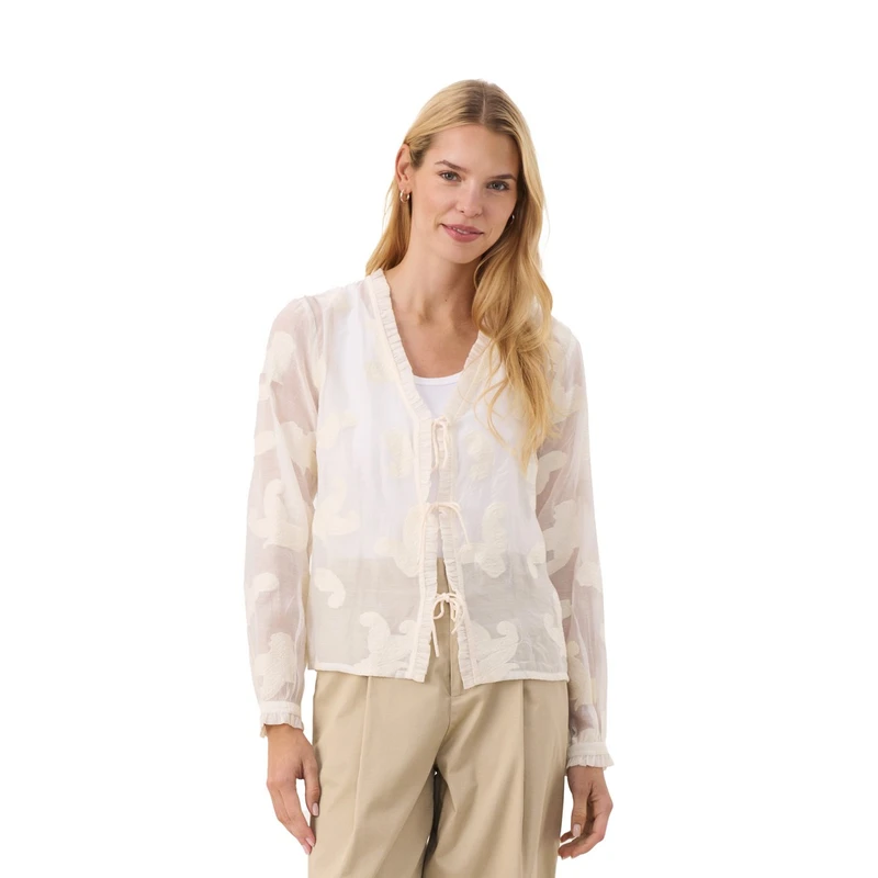 Dames Blouse 30309634 Part Two OFF-WHITE