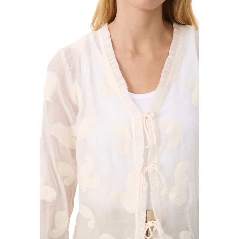 Dames Blouse 30309634 Part Two OFF-WHITE