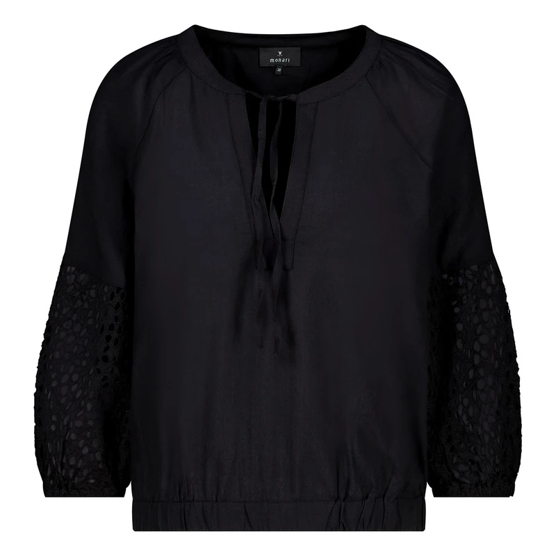 Dames Blouse 409672 Monari ZWART DESSIN