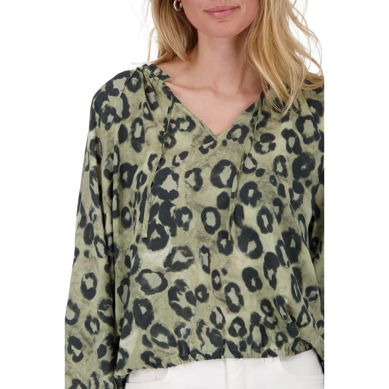 Dames Blouse 410064 Monari BRUIN DESSIN