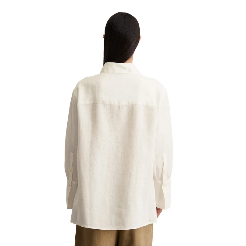 Dames Blouse 503113542097 Marc O'Polo Wit