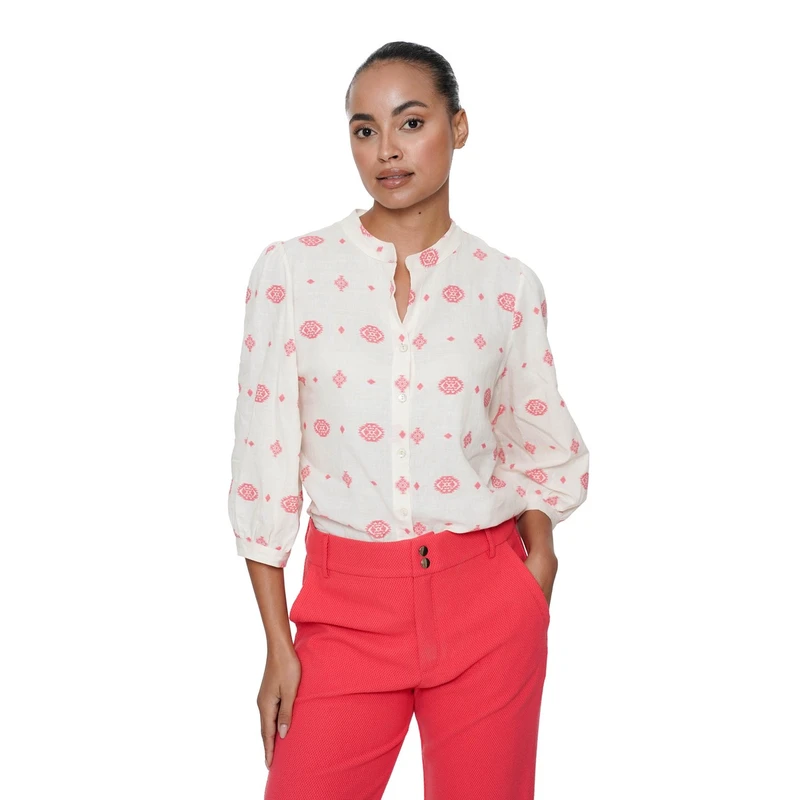 Dames Blouse 53176-70 Geisha OFF-WHITE