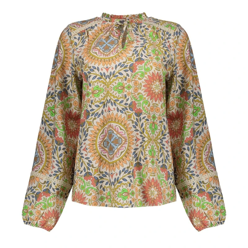 Dames Blouse 53213-20 Geisha ZAND