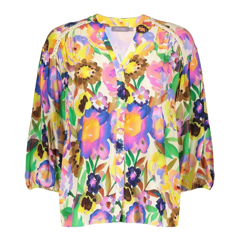 Dames Blouse 53229-20 Geisha OFF-WHITE