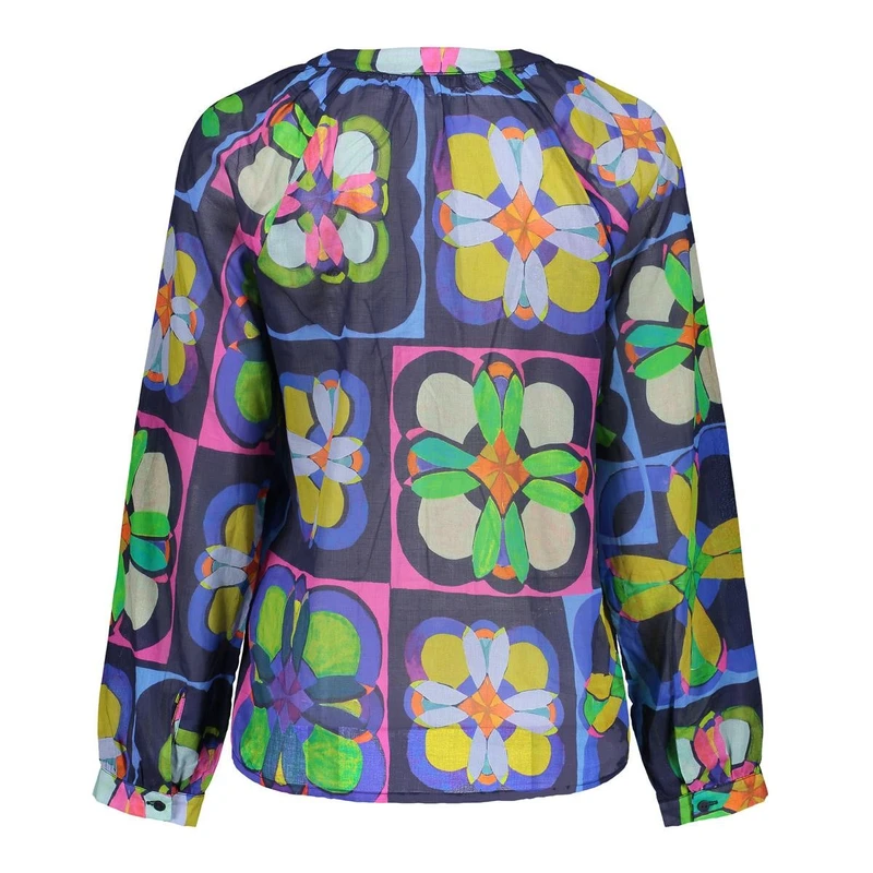 Dames Blouse 53233-20 Geisha BLEU