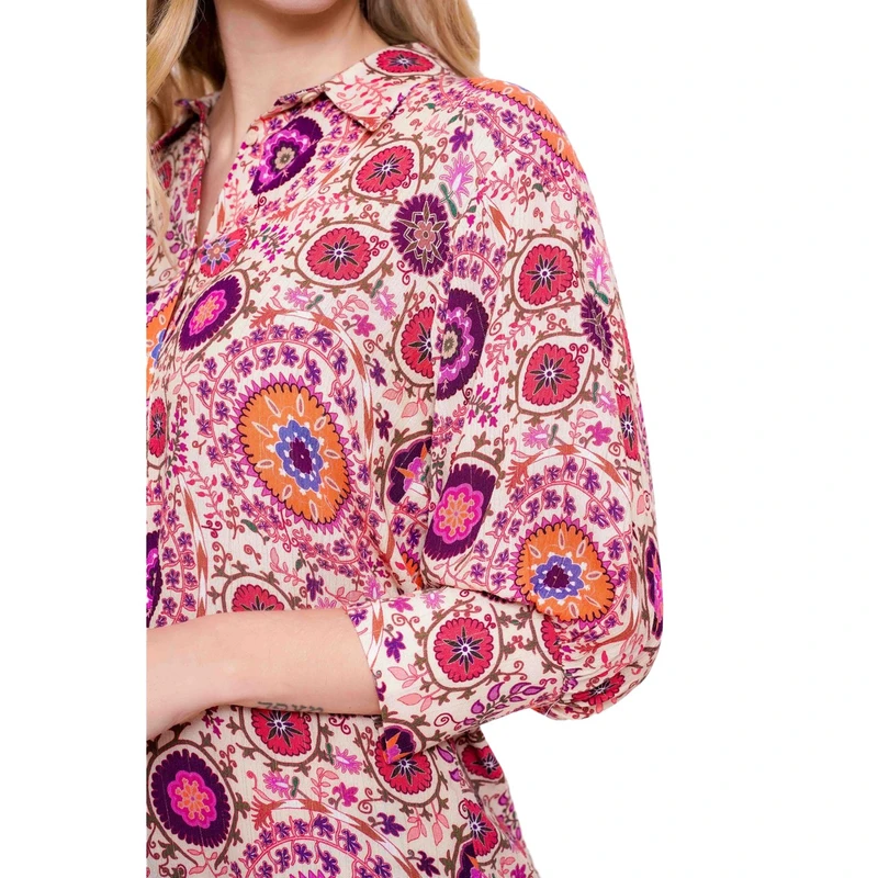 Dames Blouse 53238-20 Geisha LILA