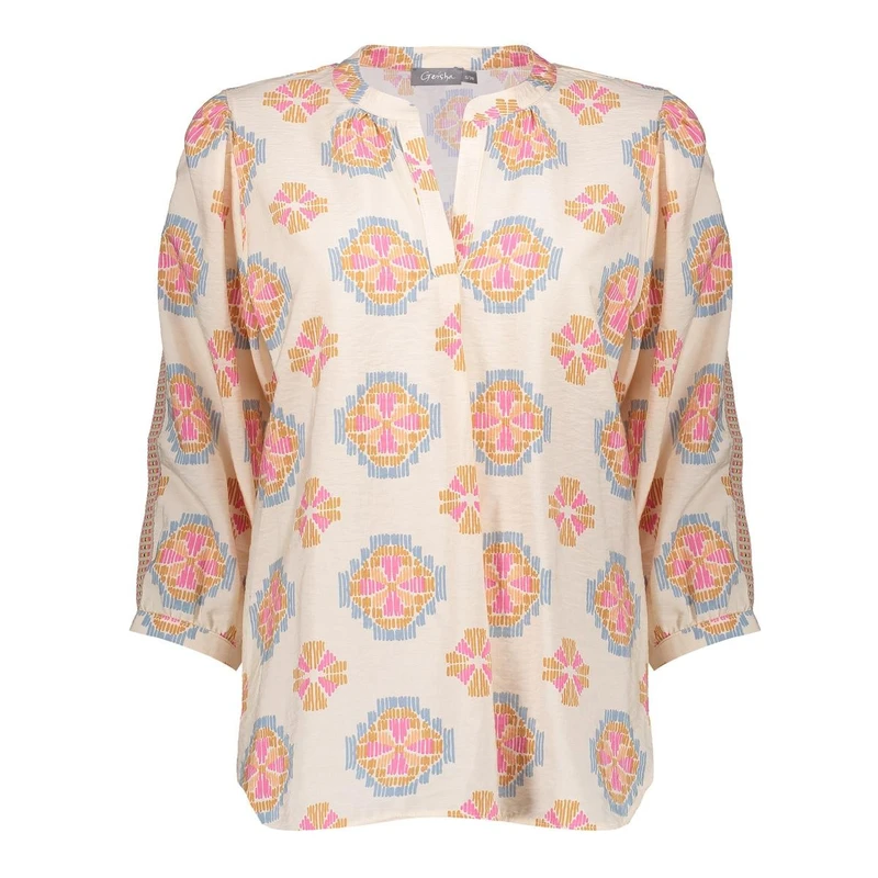 Dames Blouse 53260-20 Geisha ZAND