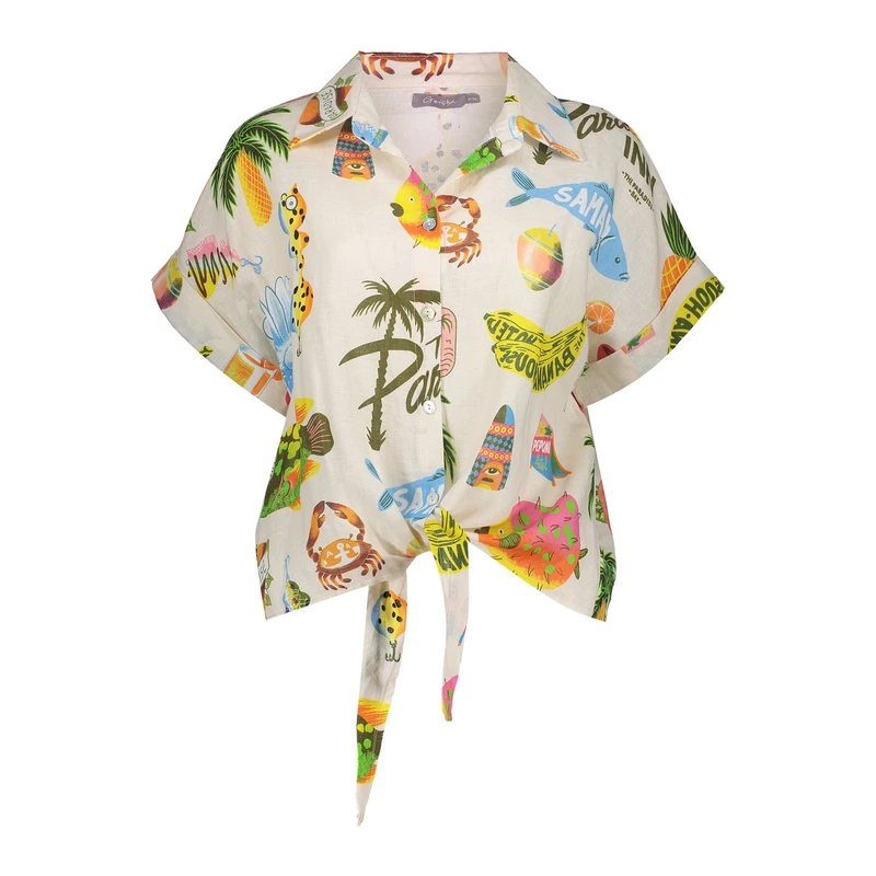 Dames Blouse 53371-70 Geisha ZAND