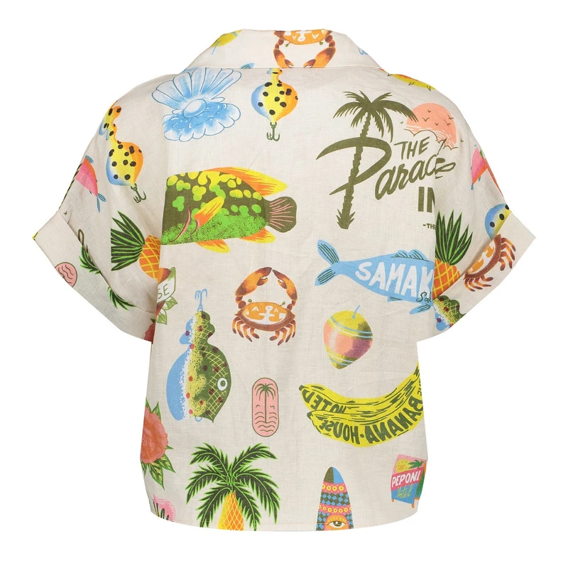 Dames Blouse 53371-70 Geisha ZAND