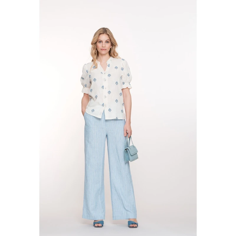 Dames Blouse 53388-70 Geisha OFF-WHITE