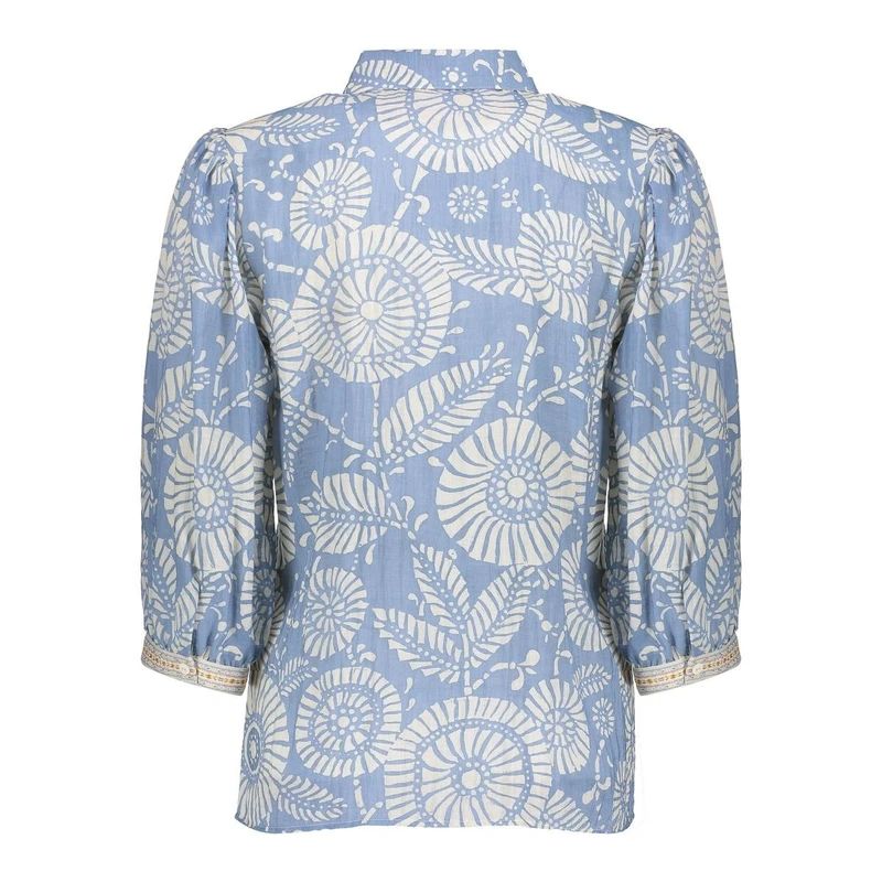 Dames Blouse 53450-20 Geisha BLEU
