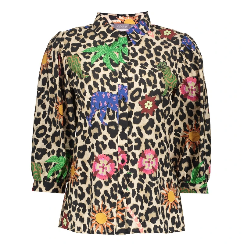 Dames Blouse 53491-20 Geisha ZAND