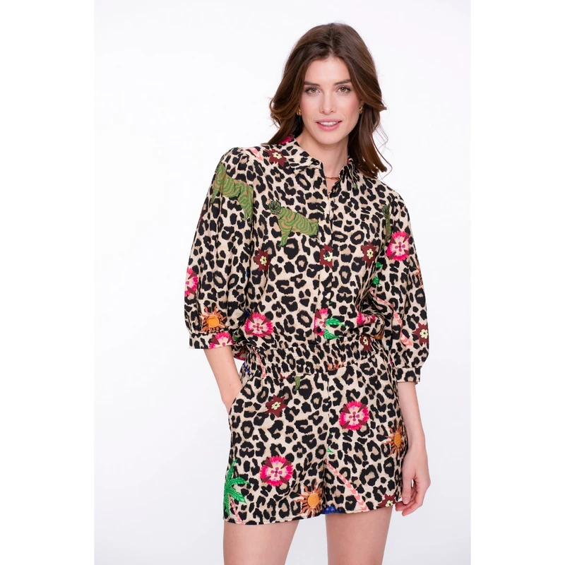 Dames Blouse 53491-20 Geisha ZAND