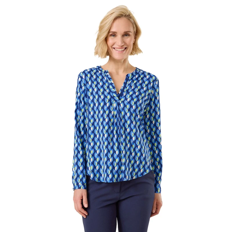 Dames Blouse 560017-31408 Gerry Weber GROEN DESSIN