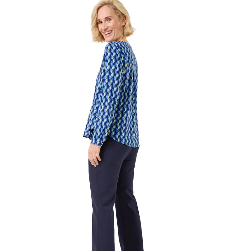 Dames Blouse 560017-31408 Gerry Weber GROEN DESSIN