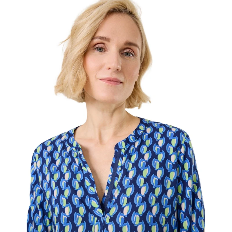 Dames Blouse 560017-31408 Gerry Weber GROEN DESSIN