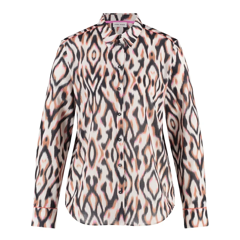 Dames Blouse 560024-31456 Gerry Weber ZWART DESSIN