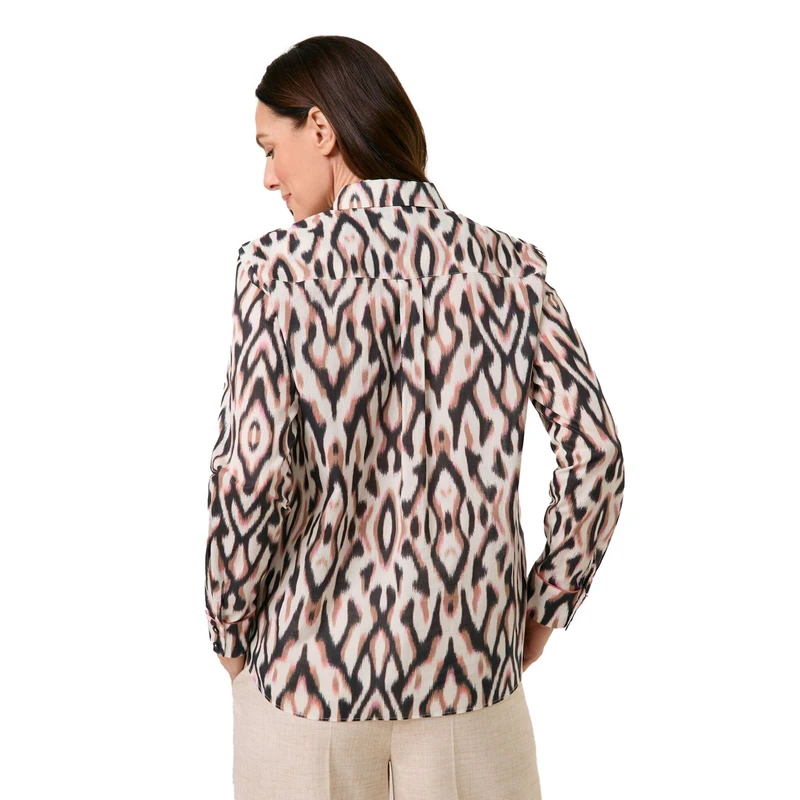 Dames Blouse 560024-31456 Gerry Weber ZWART DESSIN