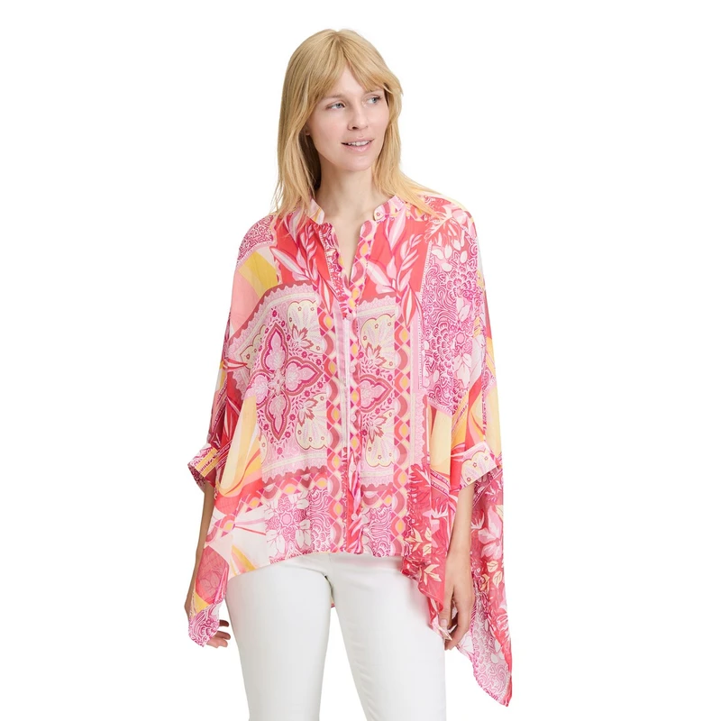 Dames Blouse 86902589 Betty Barclay PAARS DESSIN