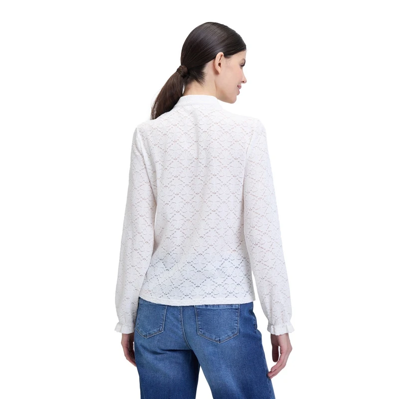 Dames Blouse 87117962 Cartoon Wit
