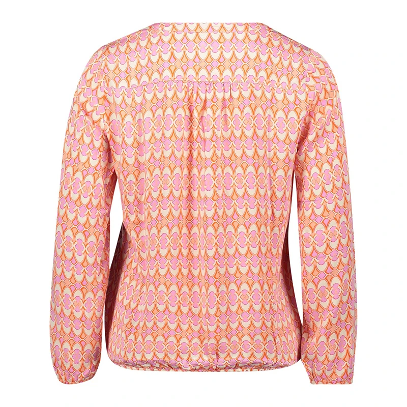 Dames Blouse 87127084 Cartoon PAARS DESSIN