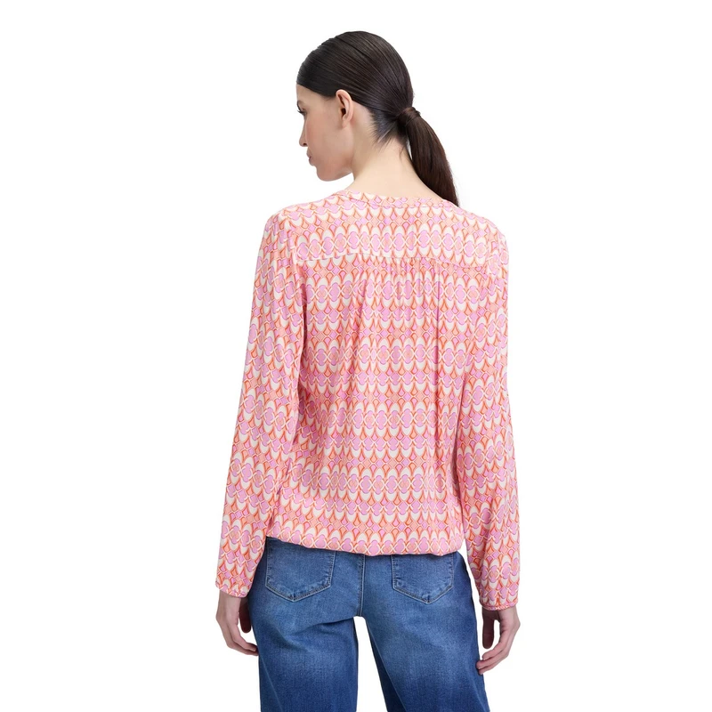 Dames Blouse 87127084 Cartoon PAARS DESSIN