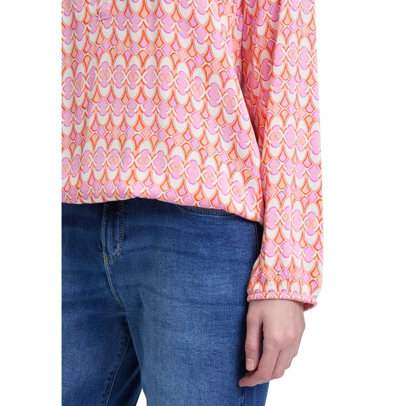 Dames Blouse 87127084 Cartoon PAARS DESSIN
