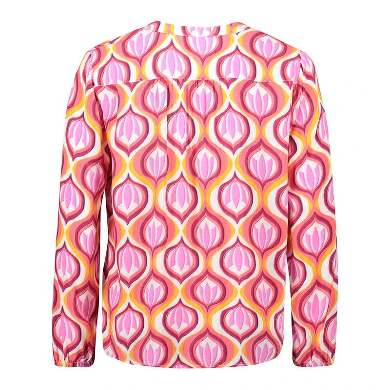 Dames Blouse 87137083 Cartoon PAARS DESSIN