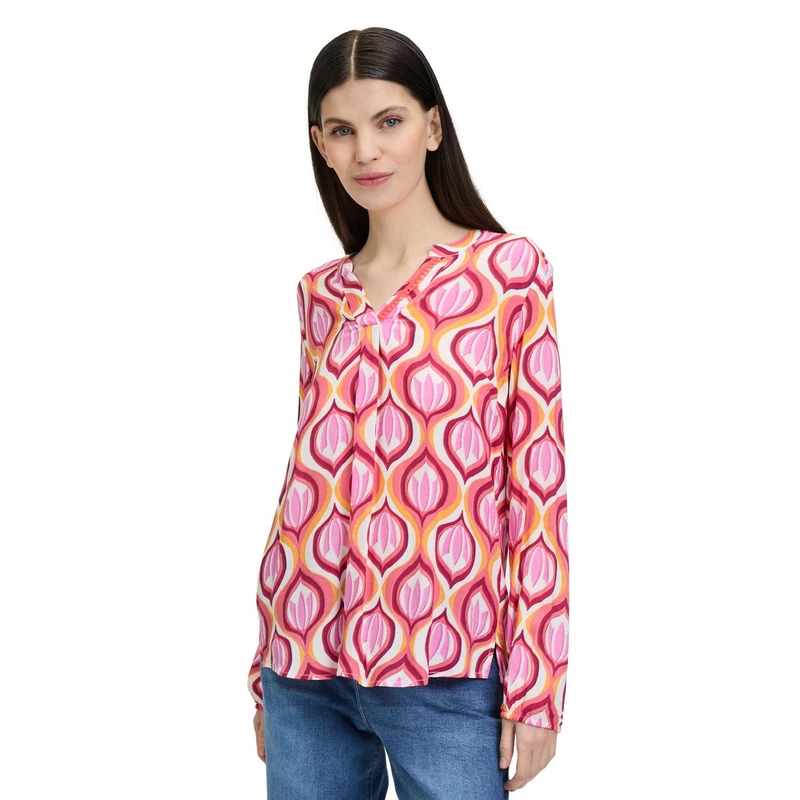 Dames Blouse 87137083 Cartoon PAARS DESSIN