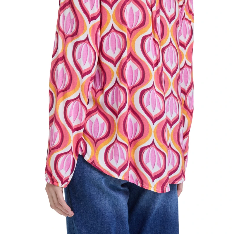 Dames Blouse 87137083 Cartoon PAARS DESSIN
