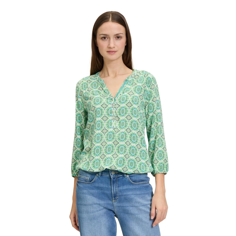 Dames Blouse 87157180 Cartoon GROEN DESSIN