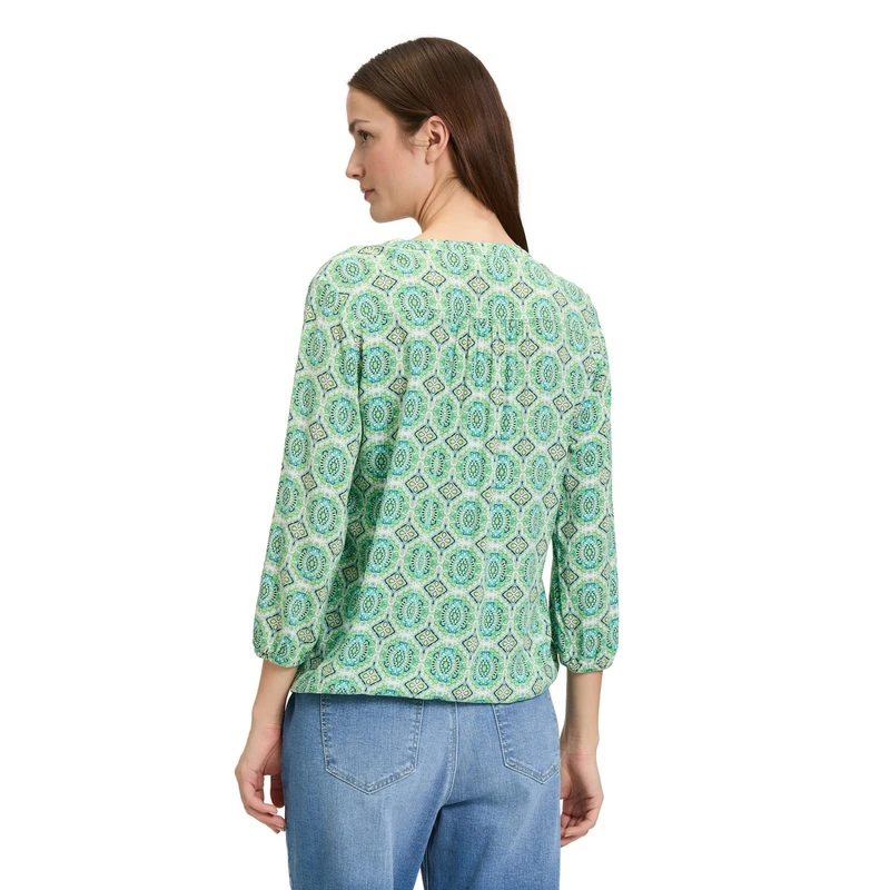 Dames Blouse 87157180 Cartoon GROEN DESSIN