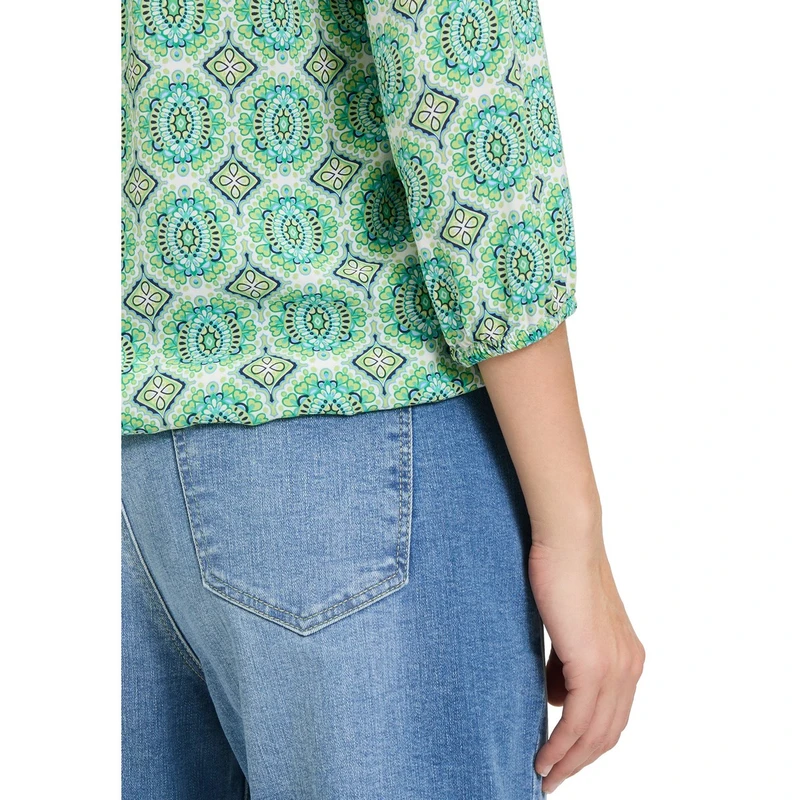 Dames Blouse 87157180 Cartoon GROEN DESSIN