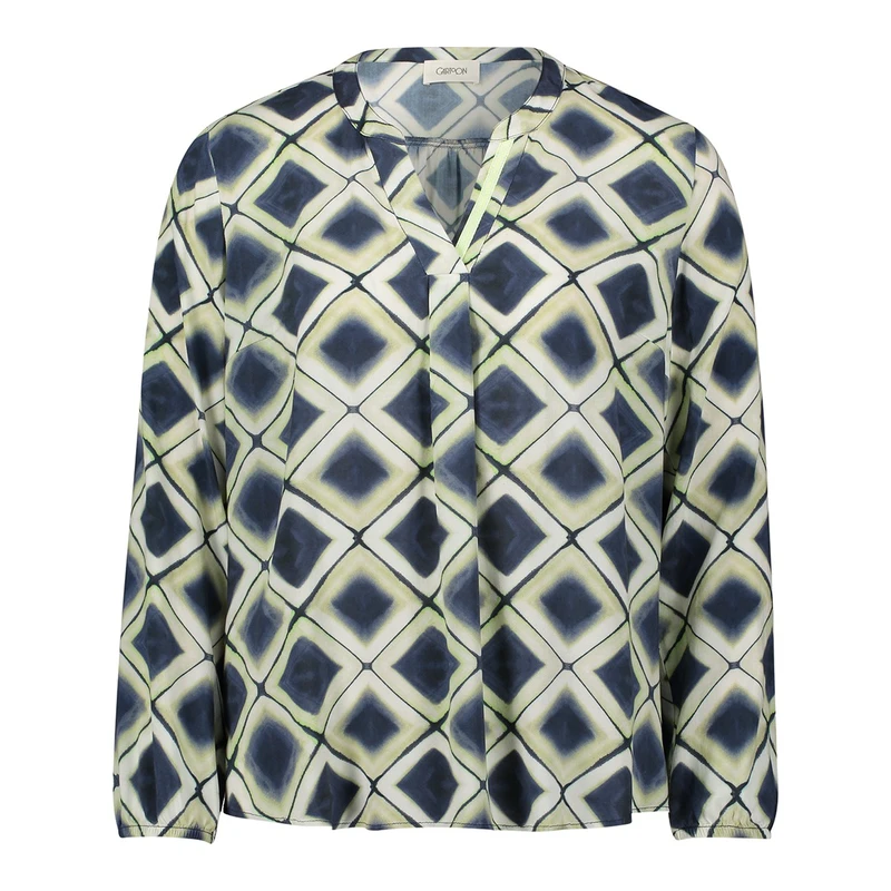 Dames Blouse 87177150 Cartoon GROEN DESSIN