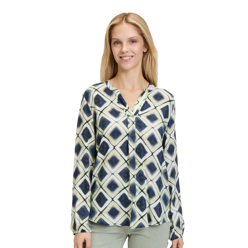 Dames Blouse 87177150 Cartoon GROEN DESSIN
