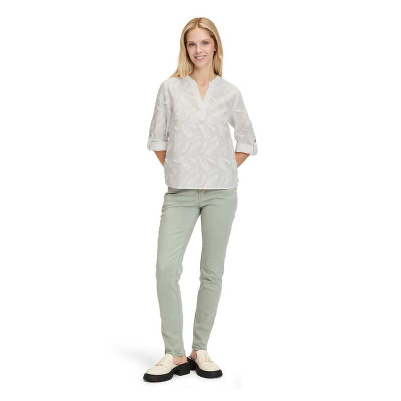 Dames Blouse 87187178 Cartoon Wit
