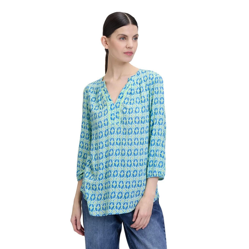 Dames Blouse 87247085 Cartoon GROEN DESSIN