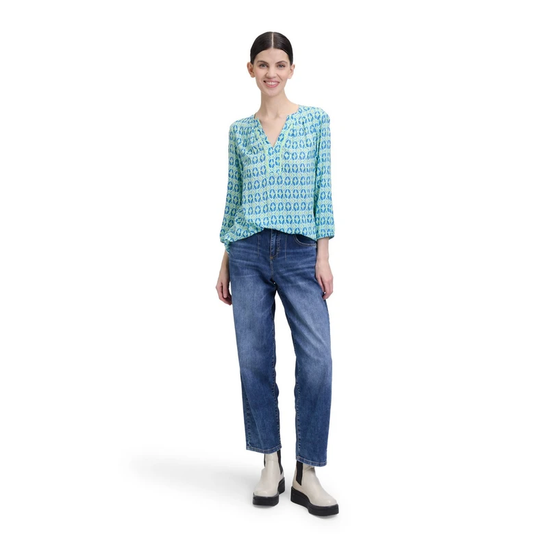 Dames Blouse 87247085 Cartoon GROEN DESSIN